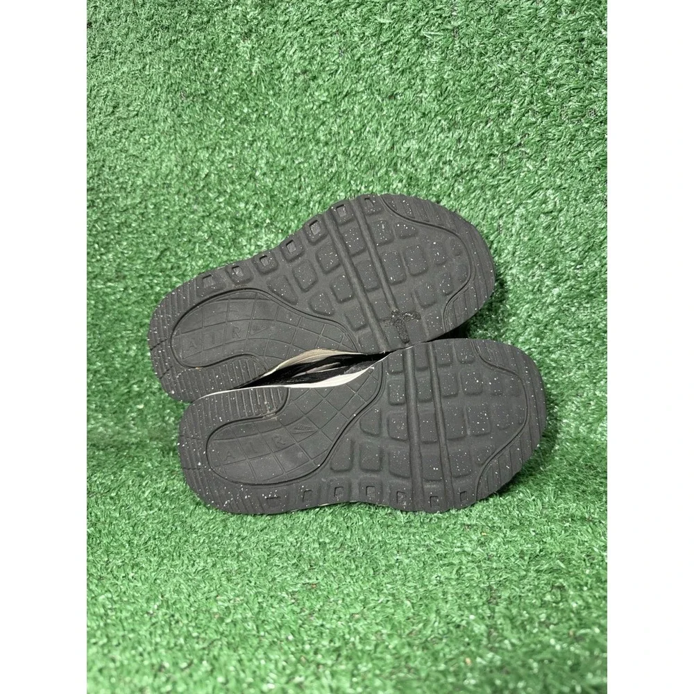 Nike Air Max System Toddler Kids Size 12C Black White‎ Running Shoes Sneakers